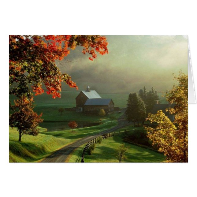 Land-Zuhause (Vorderseite (Horizontal))