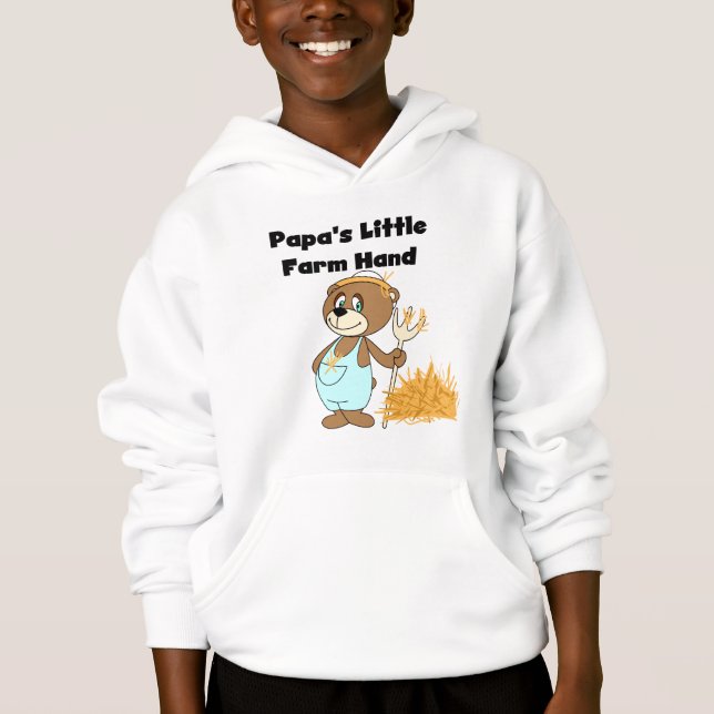 Landarbeiter-T-Shirts und Geschenke des Papas Hoodie (Vorderseite)