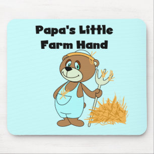 Landarbeiter-T-Shirts und Geschenke des Papas Mousepad