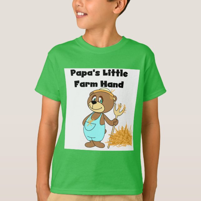 Landarbeiter-T-Shirts und Geschenke des Papas T-Shirt (Vorderseite)