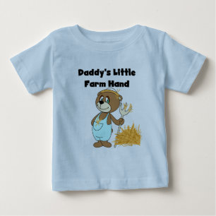 Landarbeiter-T-Shirts und Geschenke des Vatis Baby T-shirt
