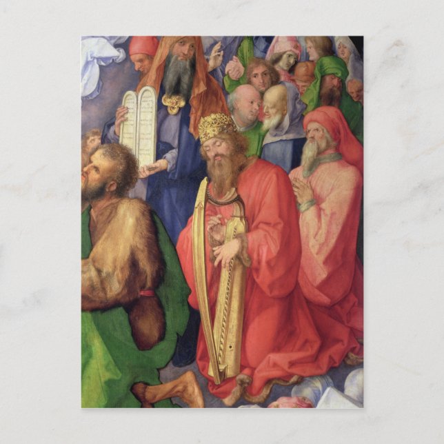 Landauer Altarpiece: König David, 1511 Postkarte (Vorderseite)