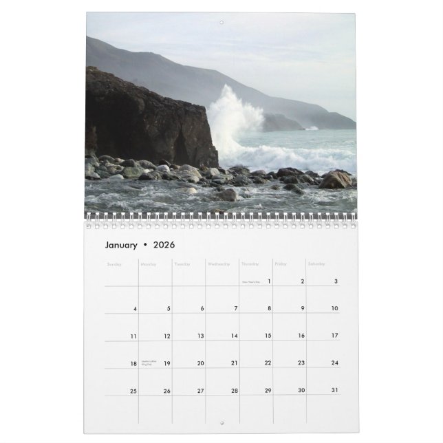 Landels-Hügel großer Nebenfluss-Kalender 2008 Kalender (Jan 2026)