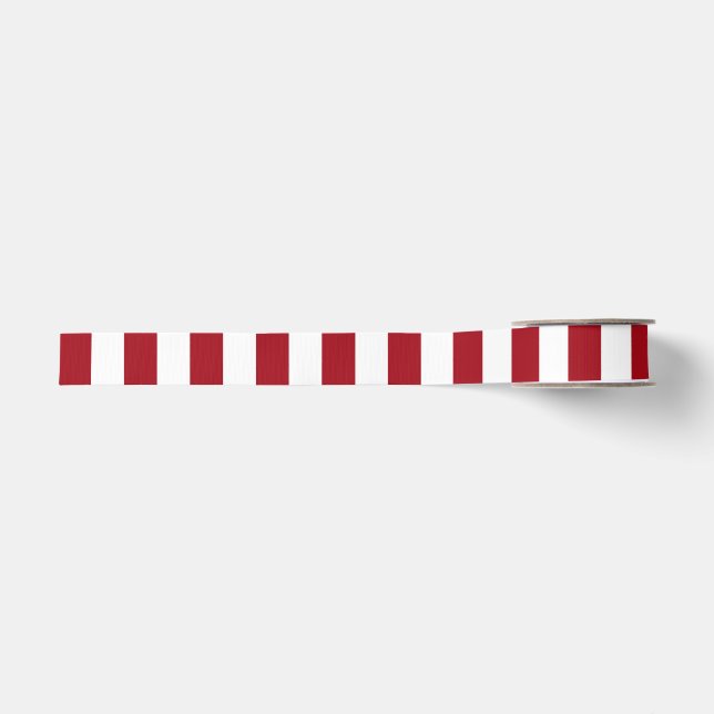 Landemarkierungen in Latvia rot Ripsband (Vorderseite)