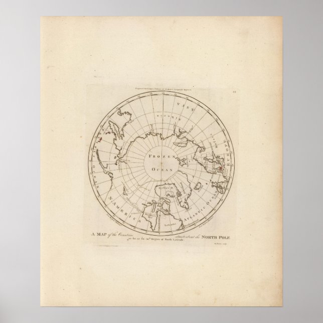 Länder am Nordpol Poster (Vorne)