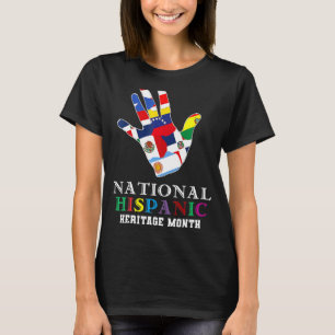 Länder des lateinamerikanischen Nationalerbes T-Shirt