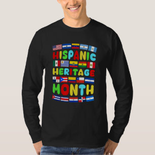 Länder des lateinamerikanischen Nationalerbes T-Shirt