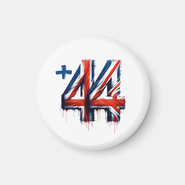 Ländercode Magnet (Vorne)