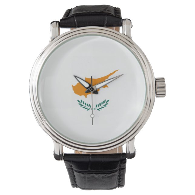Länderflagge Armbanduhr (Vorderseite)