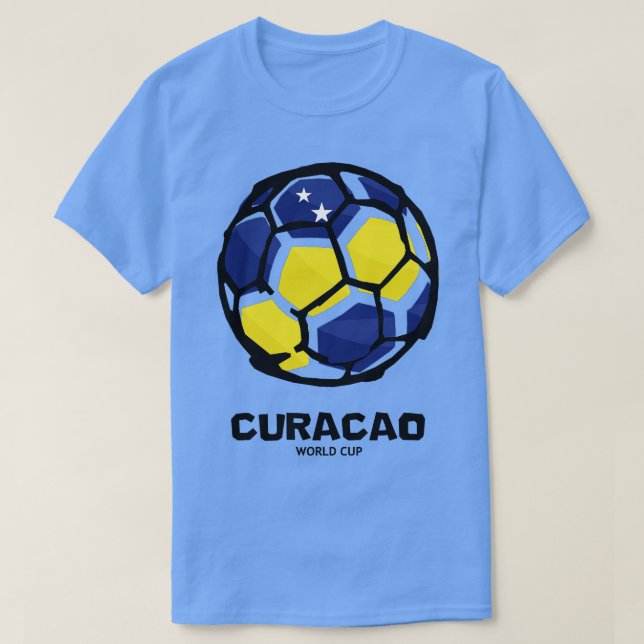 Länderflagge Curacao T-Shirt (Design vorne)