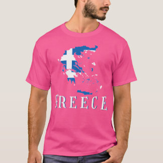 Länderflagge Griechenland T-Shirt