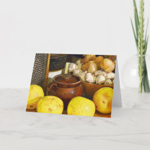 Länderküchenkarte Karte