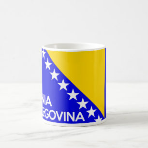 Ländername für Bosnien und Herzegowina Kaffeetasse