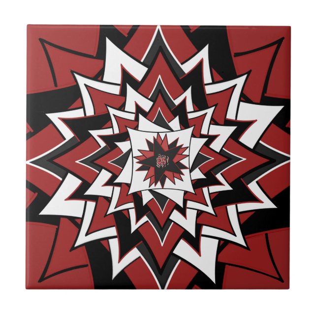 Länderstar Fliese (Vorderseite)