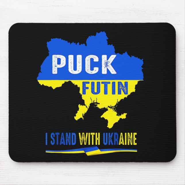 LÄNDERZEICHEN FÜR BLUE & YELLOW PUCK FUTIN MOUSEPAD (Vorne)