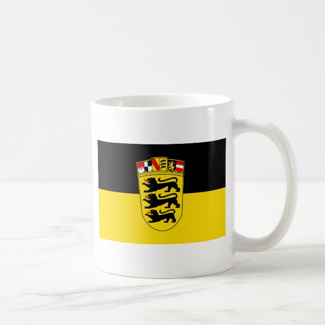 Landesflagge Baden-Württemberg Kaffeetasse (Rechts)