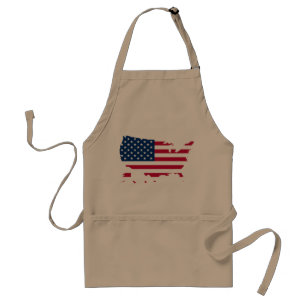 Landesflagge der USA Schürze