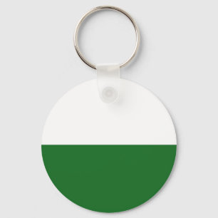 Landesflagge des Saxony-Staat Schlüsselanhänger