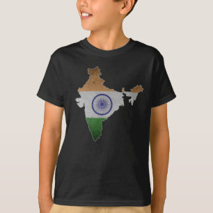 Landesflagge Indiens T-Shirt