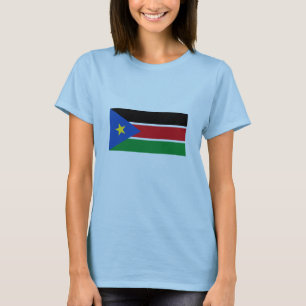 Landesflagge Südsudan T-Shirt