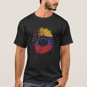 Landesflagge Venezuela Venezolaner Flagge Sonnenbl T-Shirt