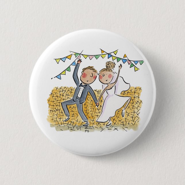 Landeshochzeit Button (Vorderseite)