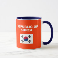 Landeskennzahl-Tasse Kr SüdKorea*