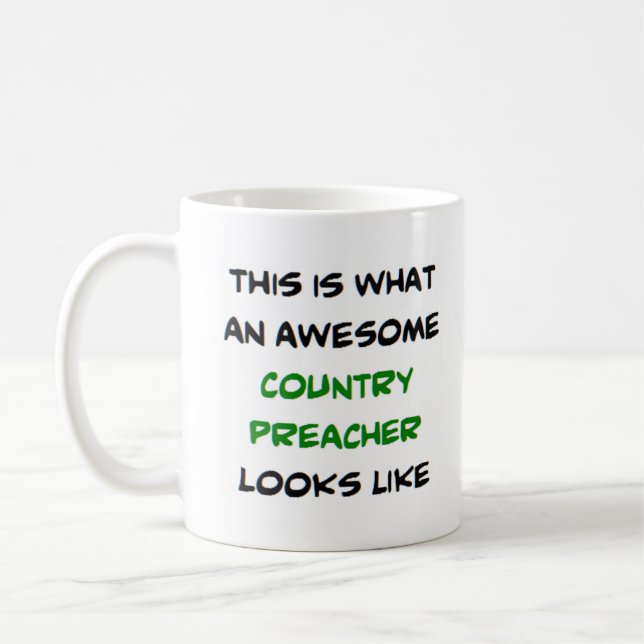 Landesprediger, phantastisch kaffeetasse (Links)