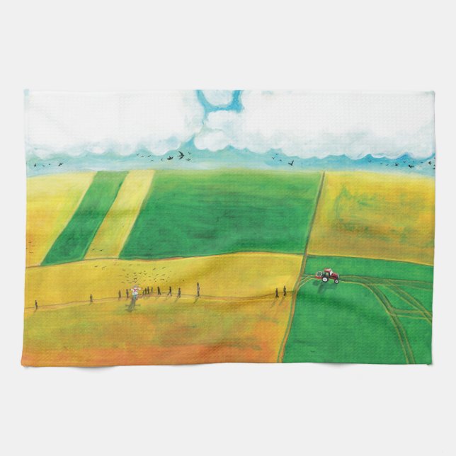 Landessommertag Geschirrtuch (Horizontal)