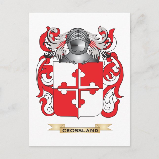 Landeswappen Postkarte (Vorderseite)