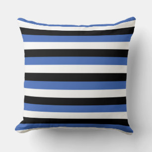 Landesymbollinien der Estonia-Flagge Kissen