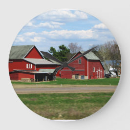 Landeszeit Große Wanduhr