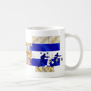 Landfans futbol Kunst Hondurass 32 qualifizierende Kaffeetasse