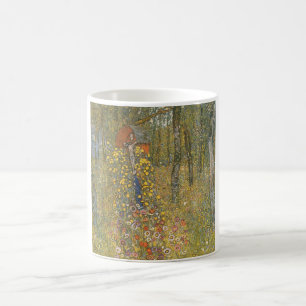 Landgarten mit Kruzifix (von Gustav Klimt) Kaffeetasse
