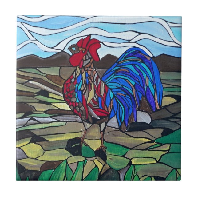 Landhahn Fliese (Vorderseite)