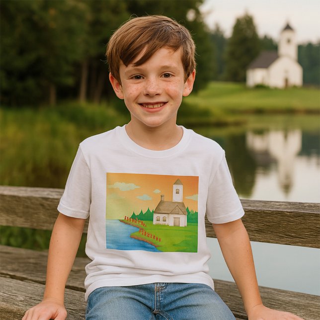 Landhaus am See T-Shirt (Von Creator hochgeladen)