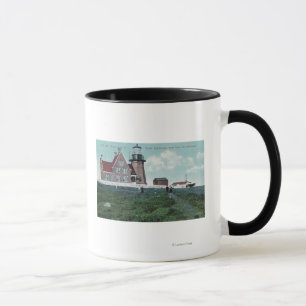 Landhaus Aussicht auf das Südlichtthaus Tasse