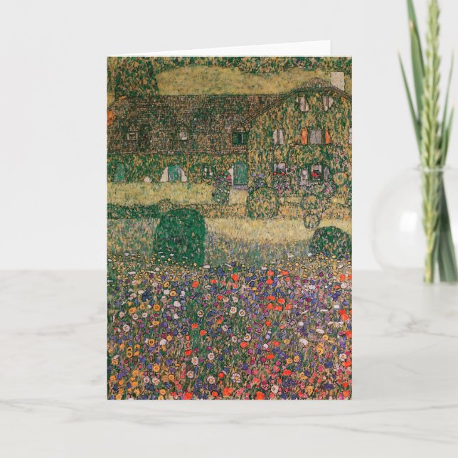 Landhaus durch das Attersee, c.1914 Karte (Vorderseite)