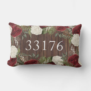 Landhaus Hochzeit Rosen Postleitzahl Outdoor Kissen Für Draußen