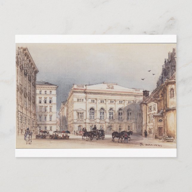 Landhaus in Wien Postkarte (Vorderseite)