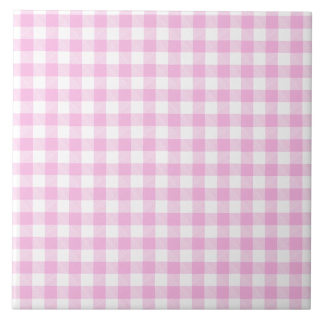 Landhaus-Küche Rosa Karo Fliese (Vorderseite)