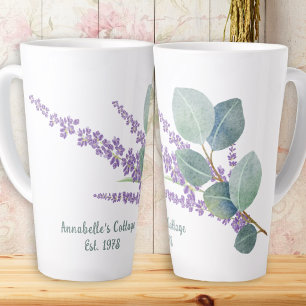 Landhaus Küchen Lavendel und Eukalyptus Milchtasse