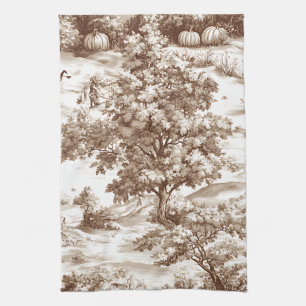 Landhaus-Kürbisernte-Ländliche Toile (7) Geschirrtuch