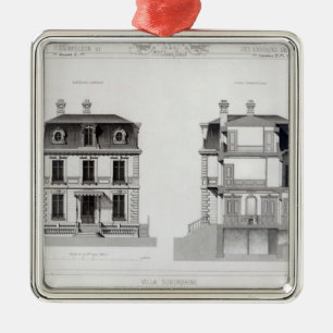 Landhaus Suburbaine, erster Chasse an St.-Wolke Silbernes Ornament