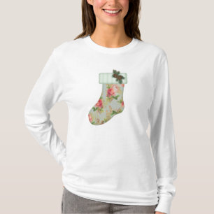 Landhaus-Weihnachtsstrumpf-Shirt T-Shirt
