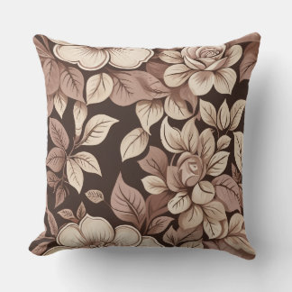 Landhausstil-Blumenmuster Kissen
