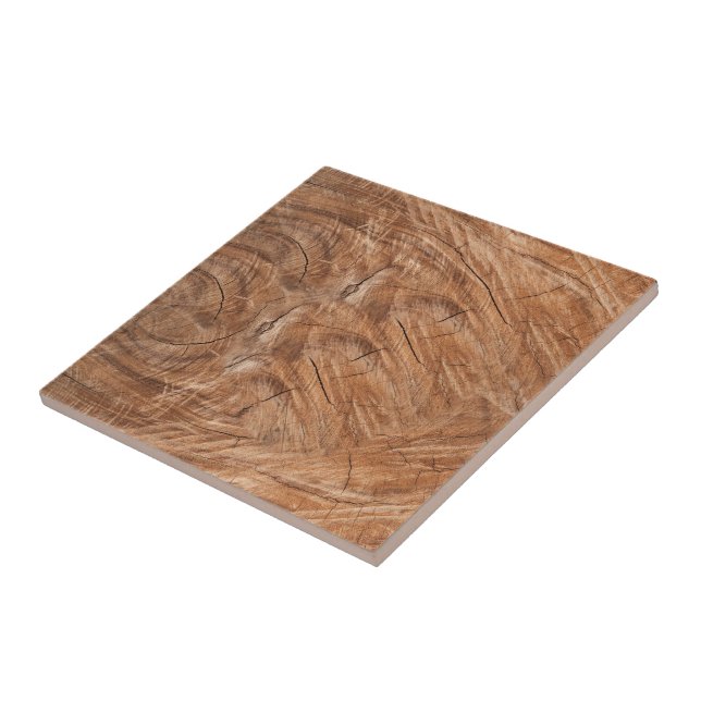 Landhausstil Holz braun Moderne Fliese (Seite)