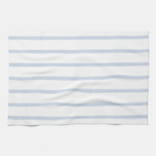 Landhausstil Vintage Französisch Ticking Stripe Bl Geschirrtuch