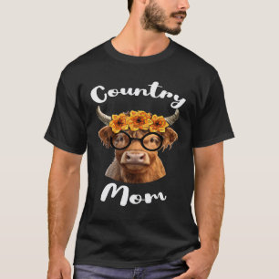 Landidom für Farm-Mutter oder Kuh-Mutter aus einem T-Shirt