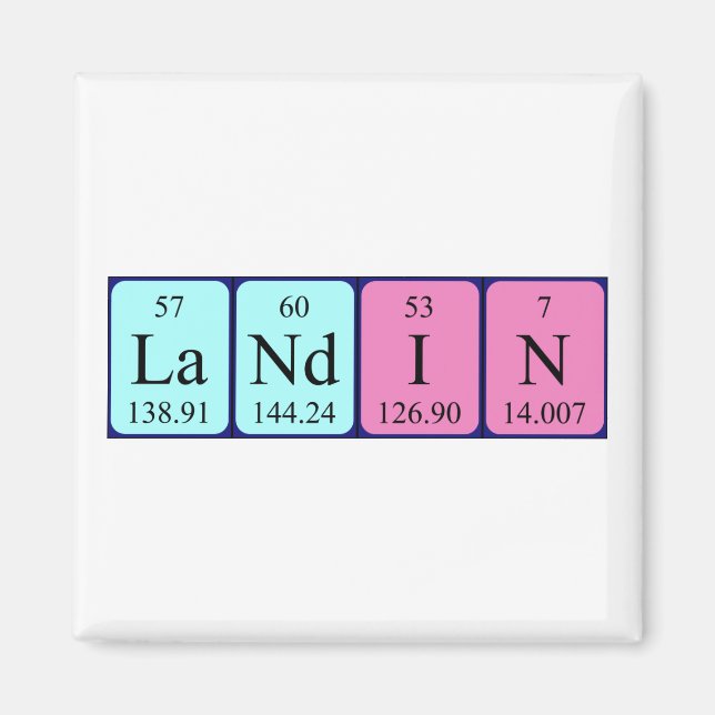 Landin-Periodenmagnet Magnet (Vorne)